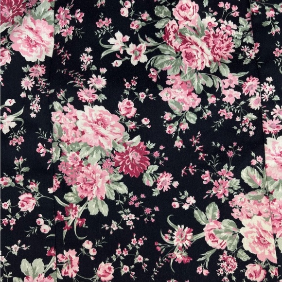 NWOT LAURA ASHLEY True 90s Vintage Floral Sheath Mini Dress Cottagecore Prairie - Picture 12 of 15